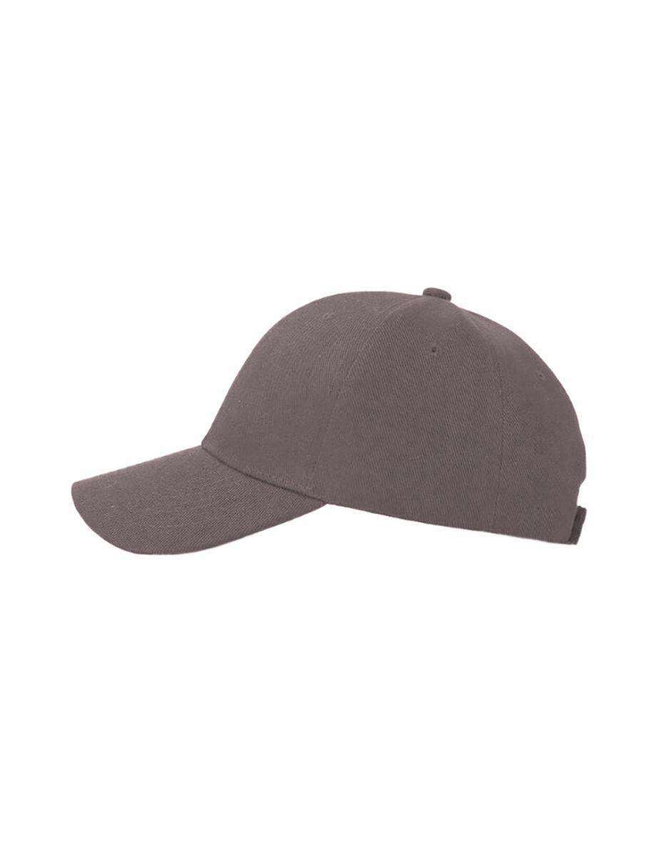 Result Unisex Plain Baseball Cap (Pack of 2) - Grey - 1