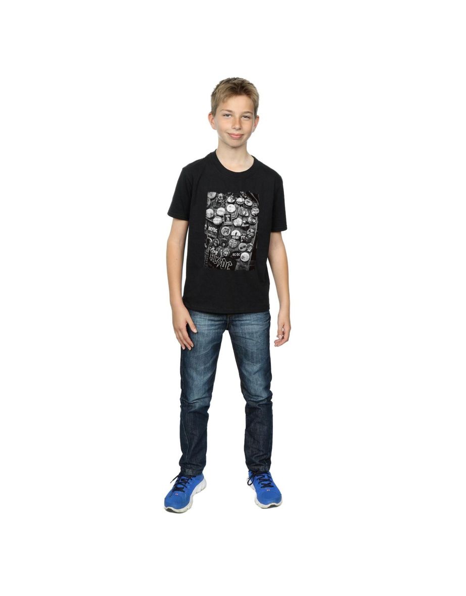 AC/DC Boys Badges Collection T-Shirt - Black - 3