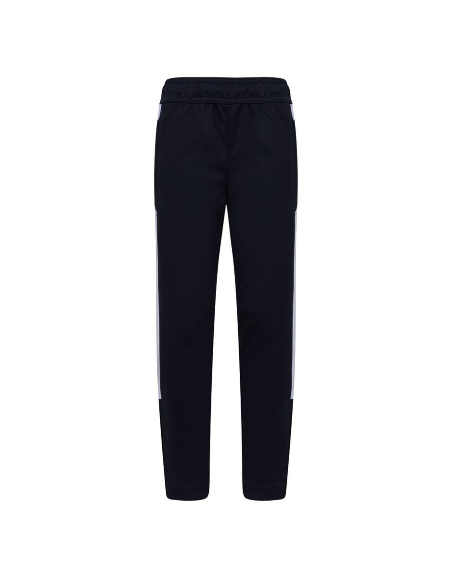 Finden & Hales Childrens/Kids Boys Knitted Tracksuit Pants - Black/White