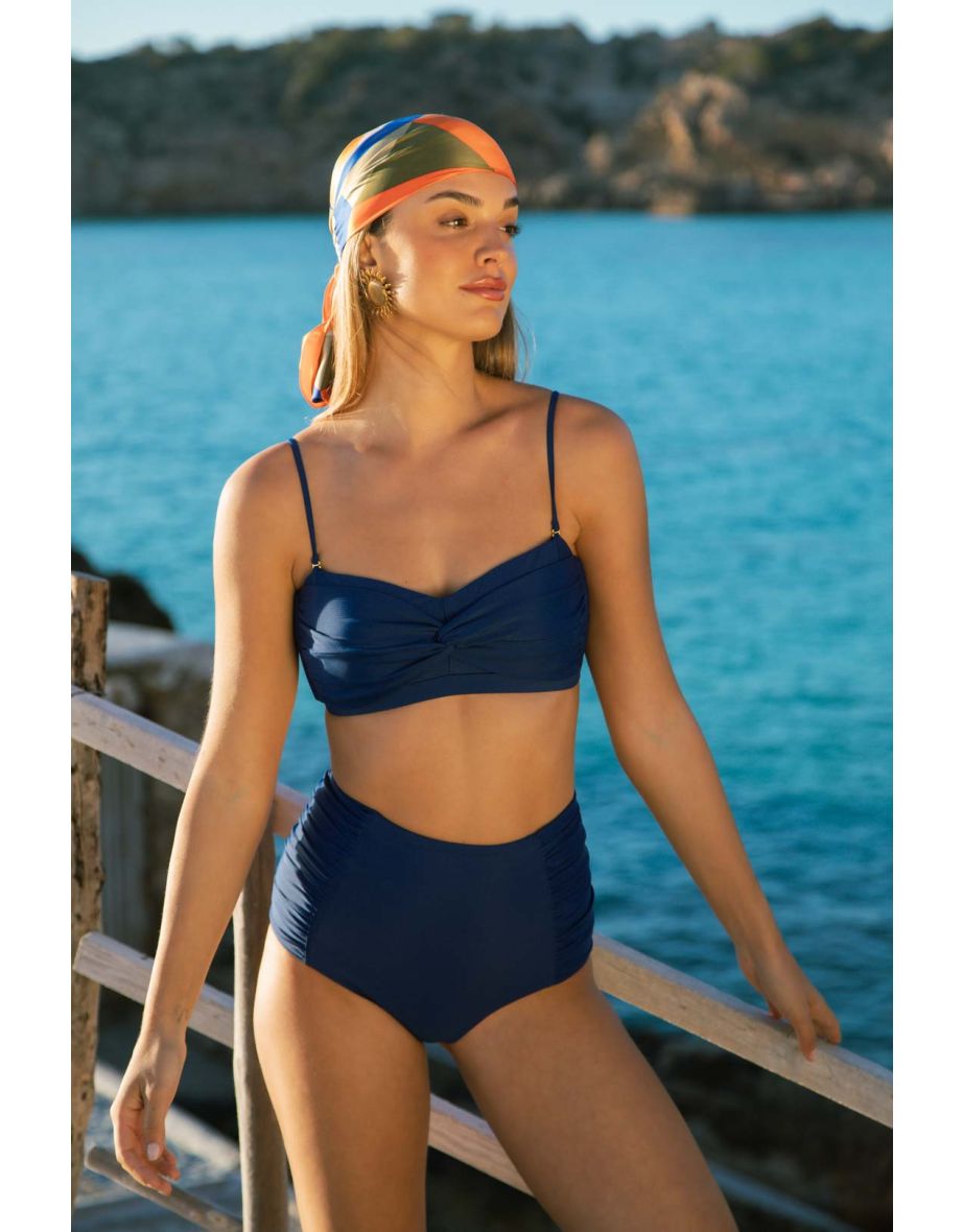 HALO Cala Jondal Bikini Bottoms In Navy