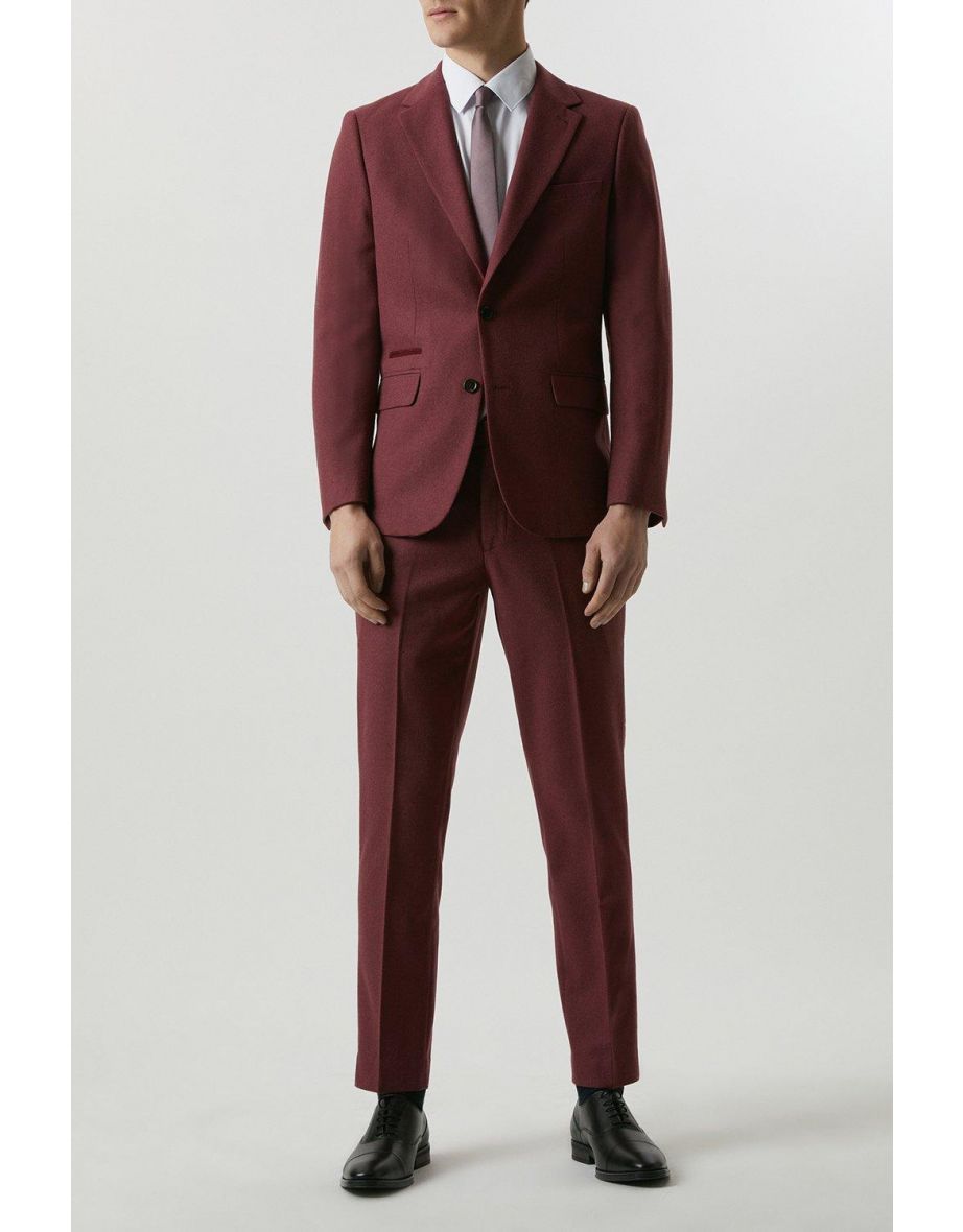 Burton shop burgundy blazer