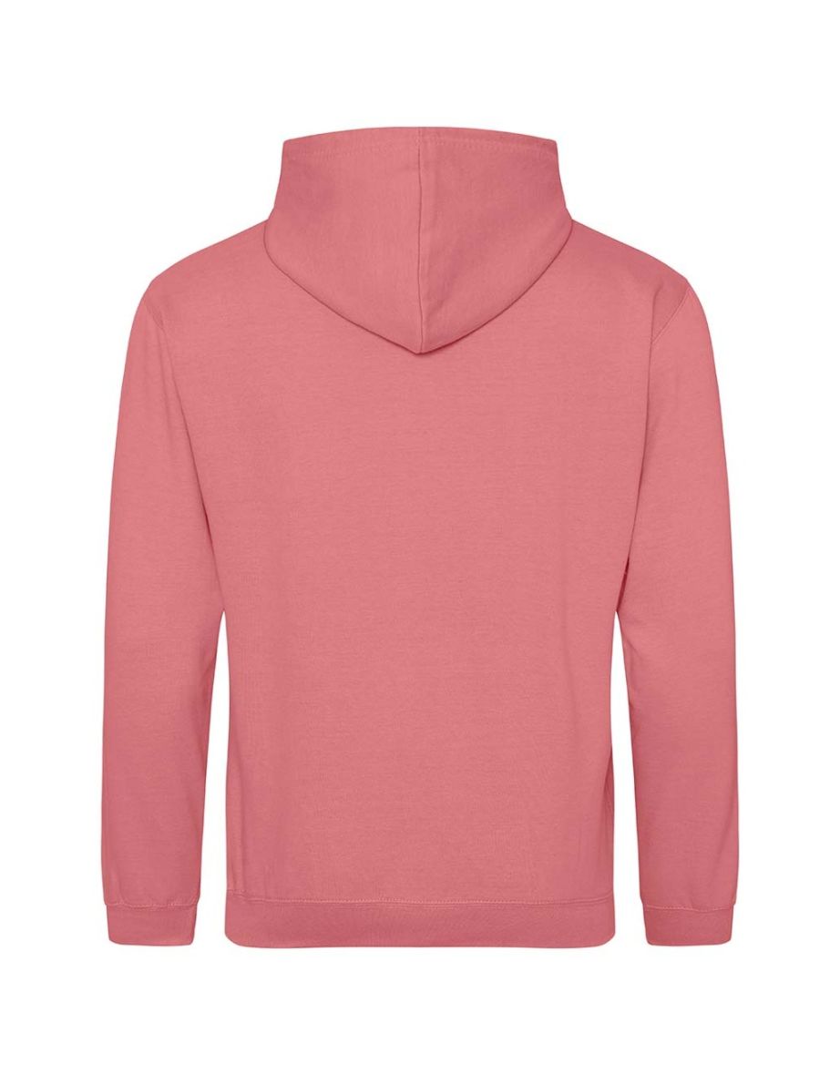 Awdis Unisex Adult College Hoodie - Dusty Rose - 1