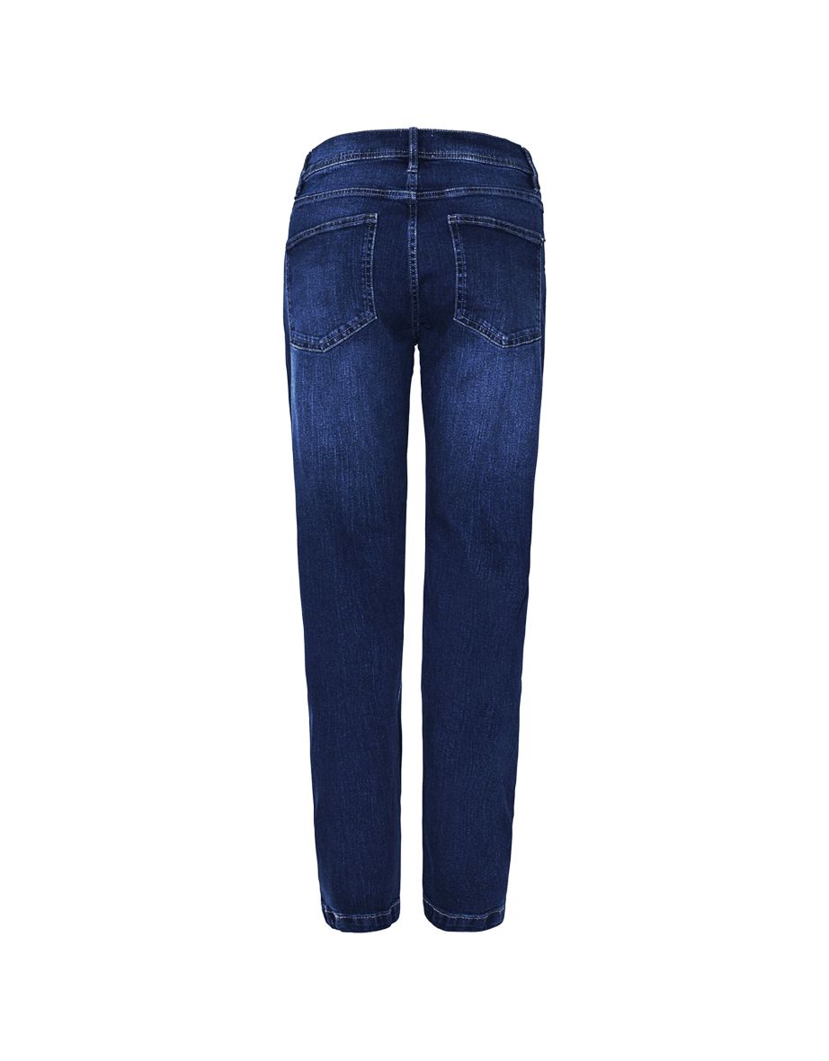 AWDis So Denim Mens Max Slim Jeans - Dark Blue Wash - 2