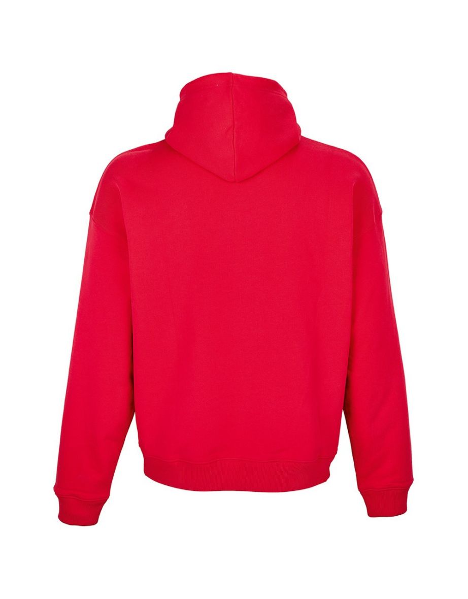 SOLS Unisex Adult Connor Organic Oversized Hoodie - Bright Red - 1