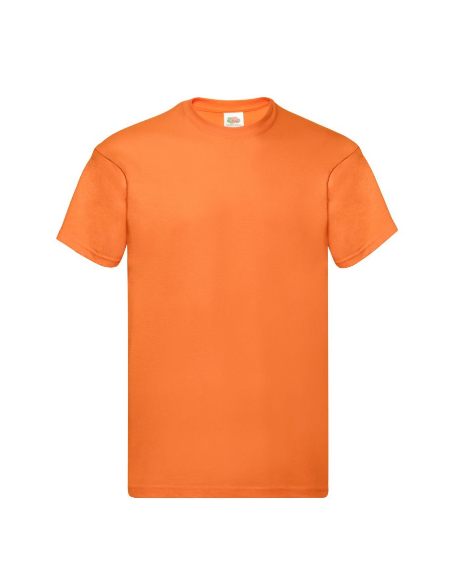 Fruit of the Loom Mens Original T-Shirt - Orange