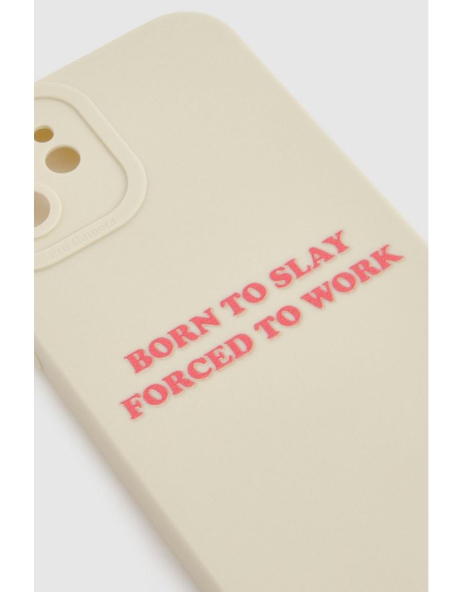 Slogan Phone Case - 1