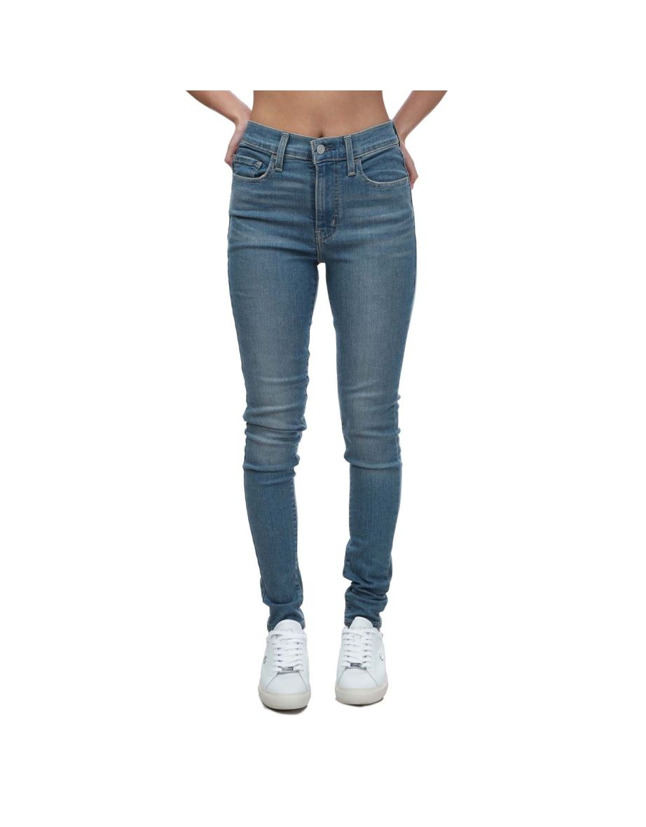 Women's Levis 720 High Rise Super Skinny Jeans in Blue