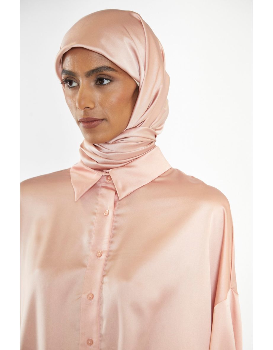 Dusty peach shirt deals