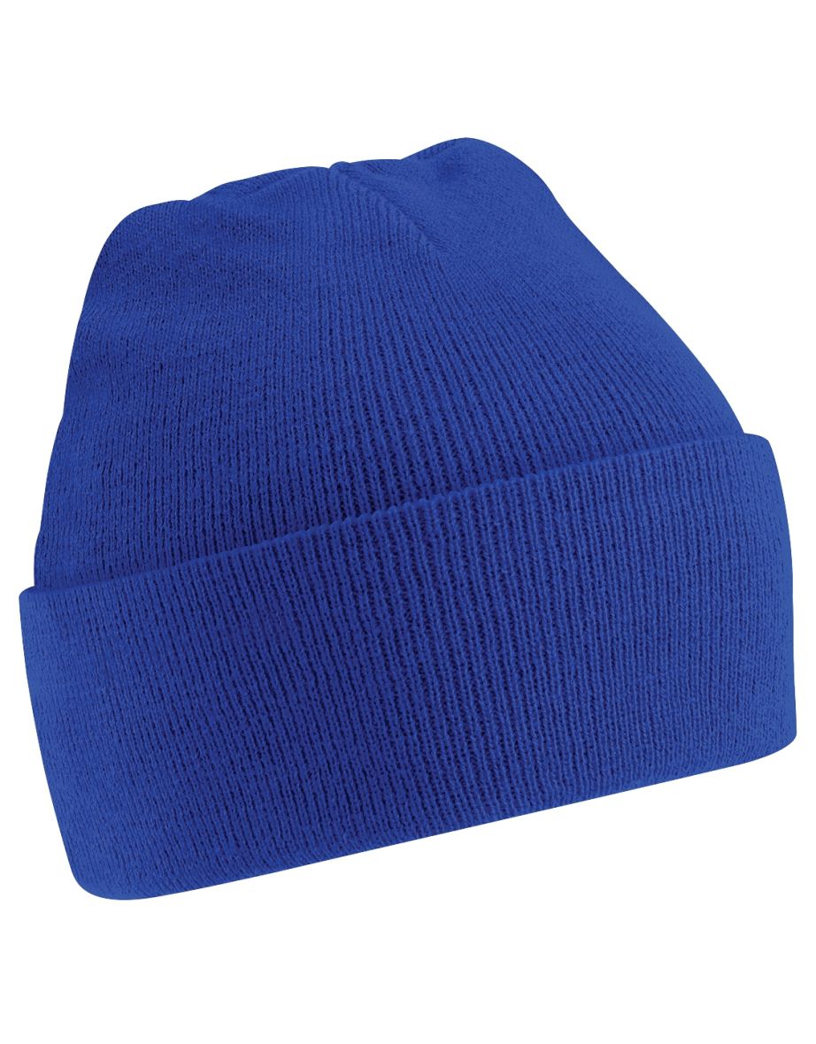 Beechfield Soft Feel Knitted Winter Hat - Bright Royal
