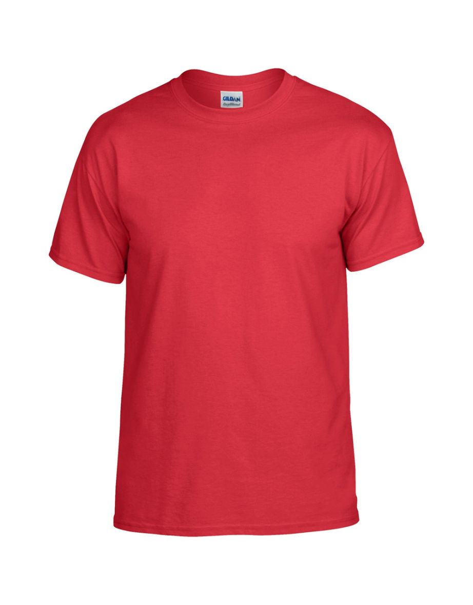 Gildan DryBlend Adult Unisex Short Sleeve T-Shirt - Red