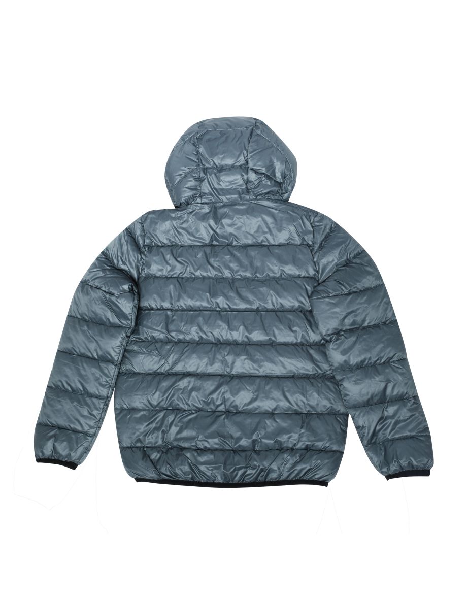 Boy's Champion Junior Hooded Jacket in Grey - 1