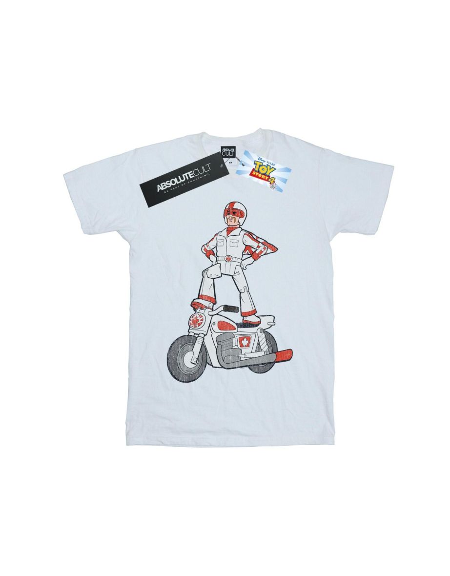 Disney Boys Toy Story 4 Duke Caboom Pose T-Shirt - White - 1
