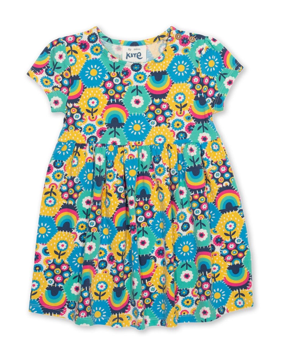 Patchwork planet dress