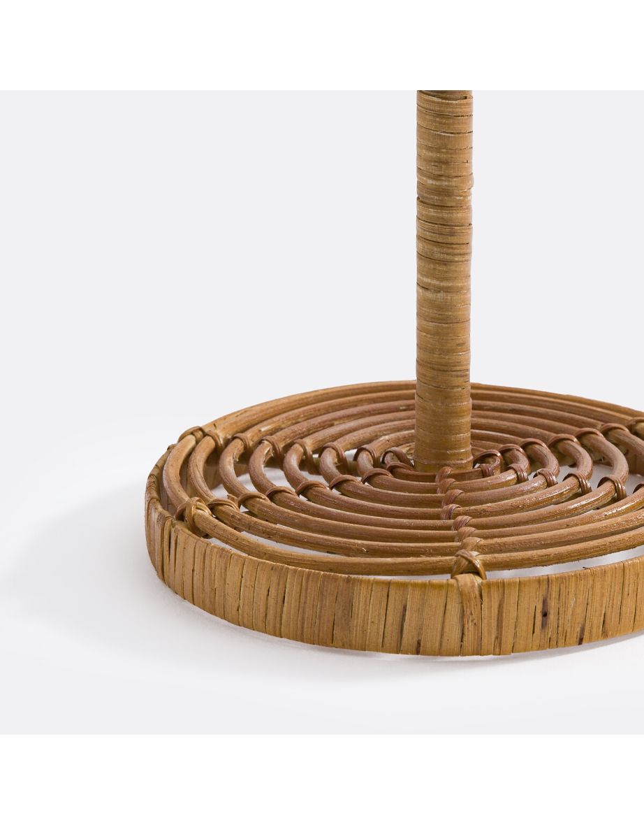 Rojan Kitchen Roll Holder in Rattan - 1
