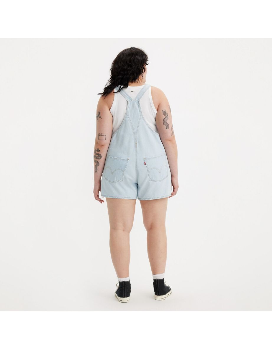 Denim Short Dungarees - 2