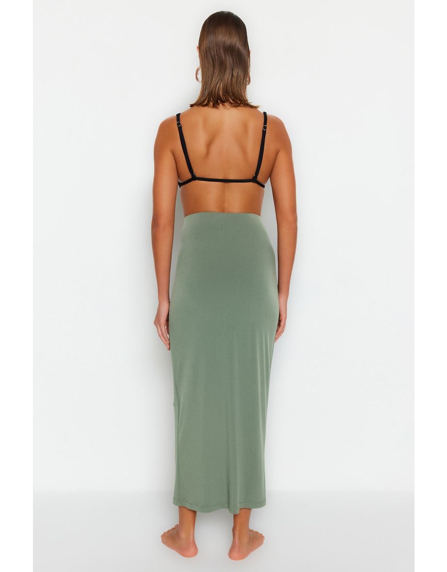 Skirt - Khaki - Maxi - 7