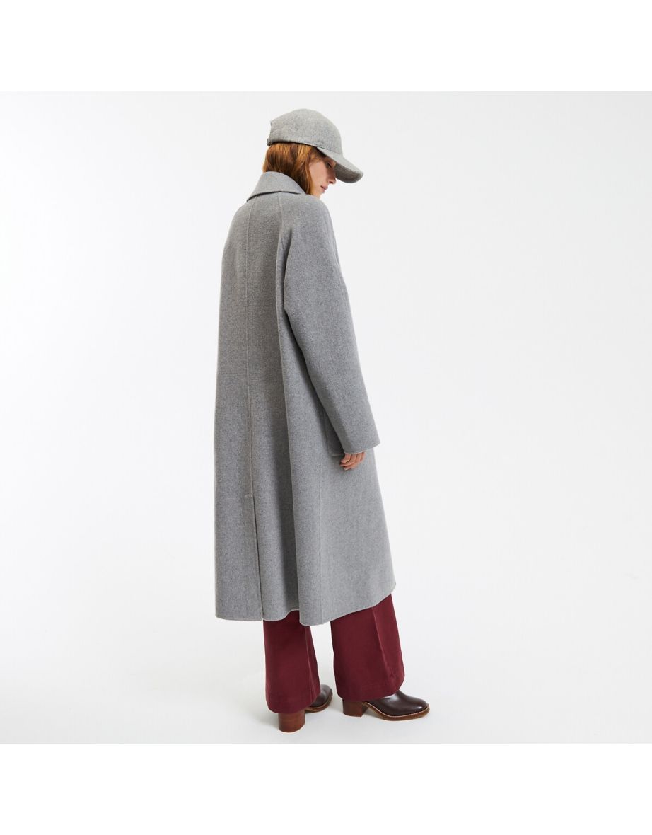 Signature Martial Wool Mix Long Coat - 4