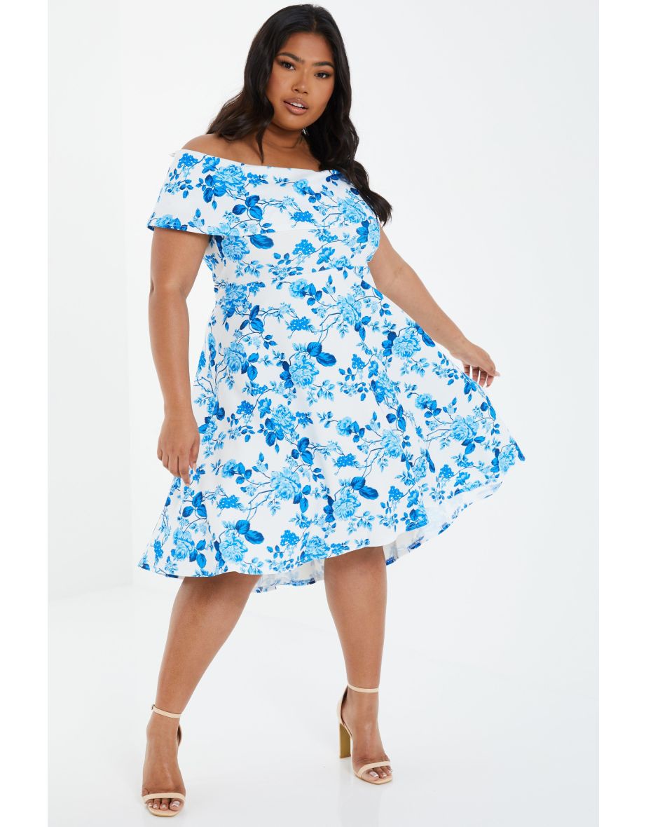 Blue floral shop dress quiz