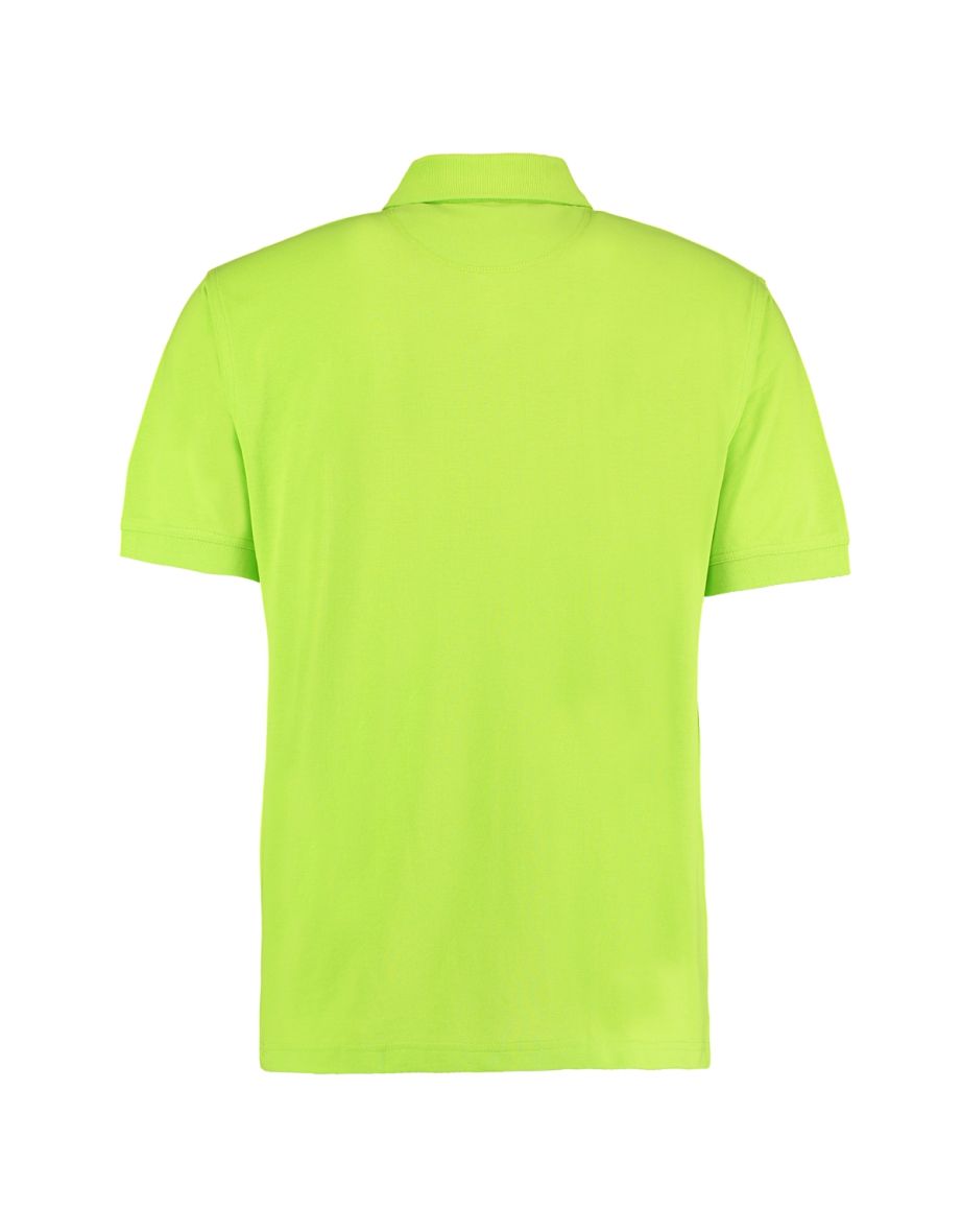 Kustom Kit Mens Klassic Superwash Short Sleeve Polo Shirt - Lime - 1