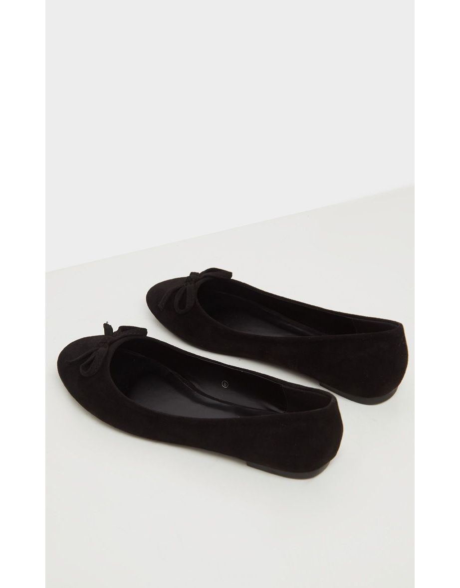 Black Round Toe Ballet - 3