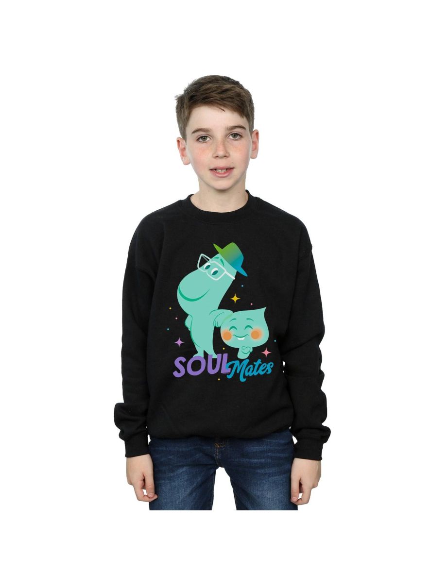 Disney Boys Soul Joe And 22 Soulmates Sweatshirt - Black