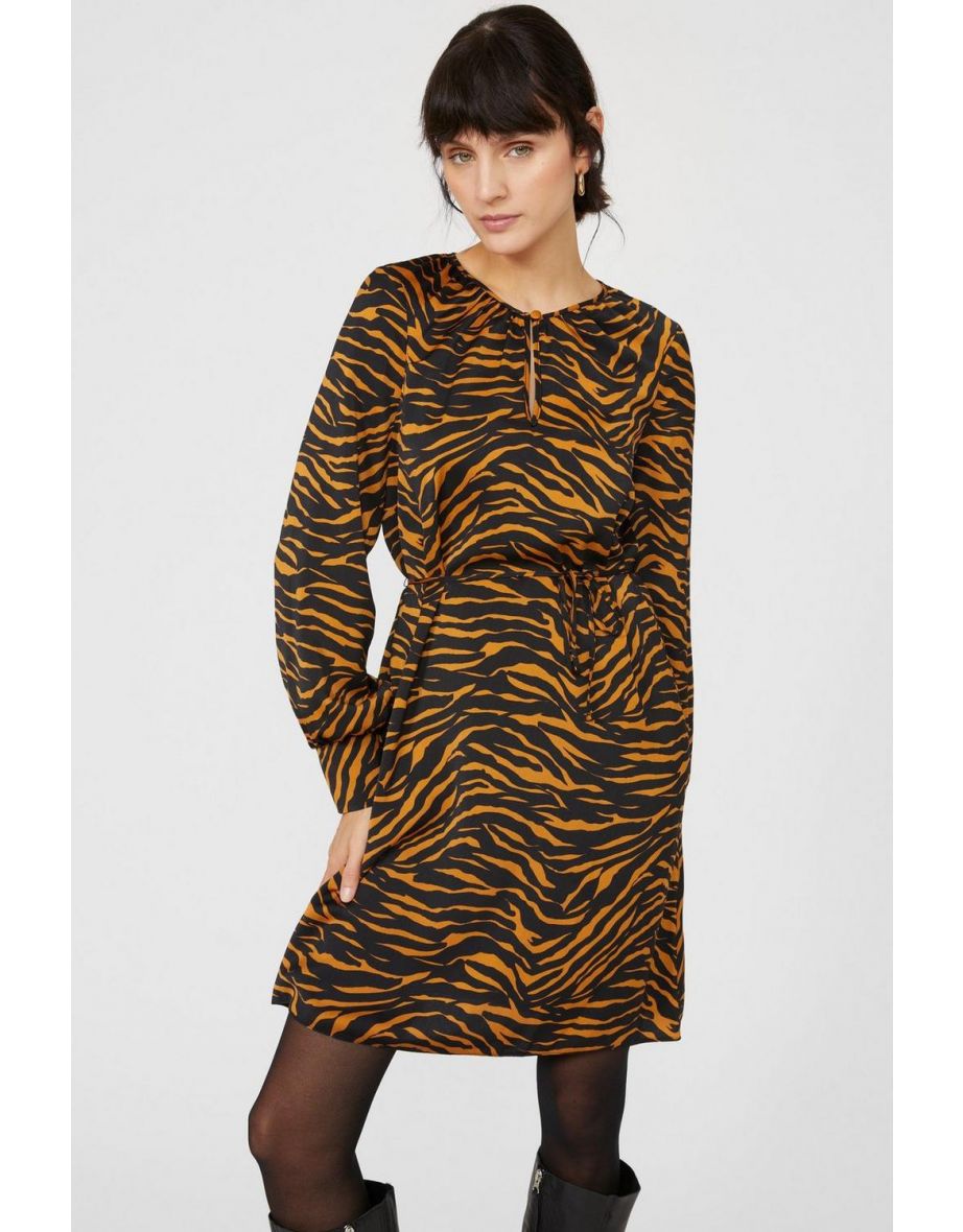 Debenhams zebra print dress best sale