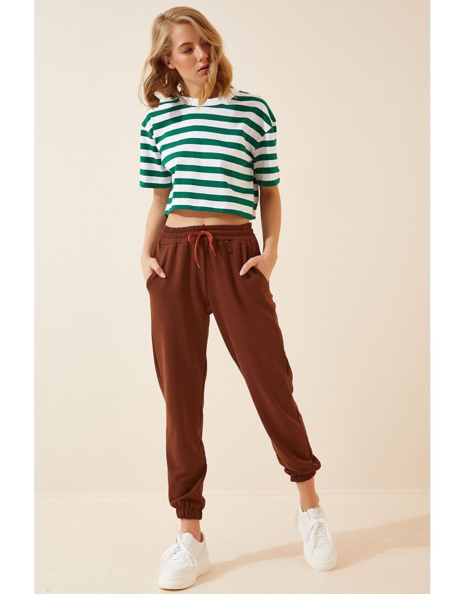 Women's Chocolate Pocket Sweatpant