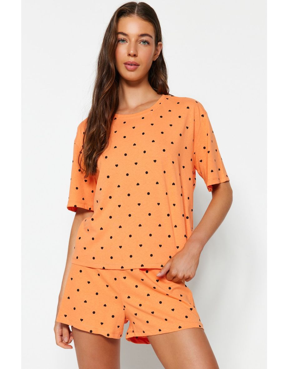 Pajama Set - Yellow - Polka dot