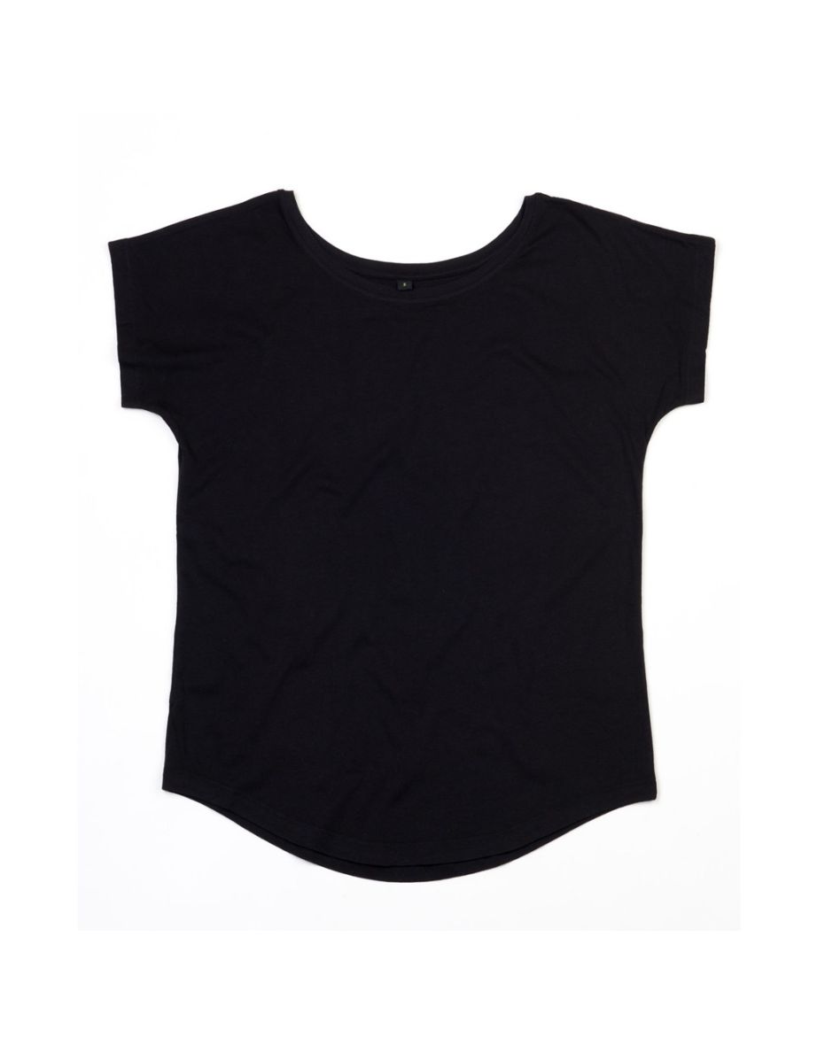 Mantis Womens/Ladies Loose Fit T-Shirt - Black