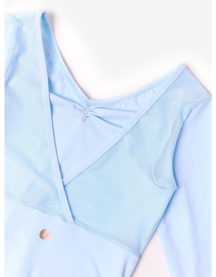 Girls Arabesque Leotard in Blue - 5