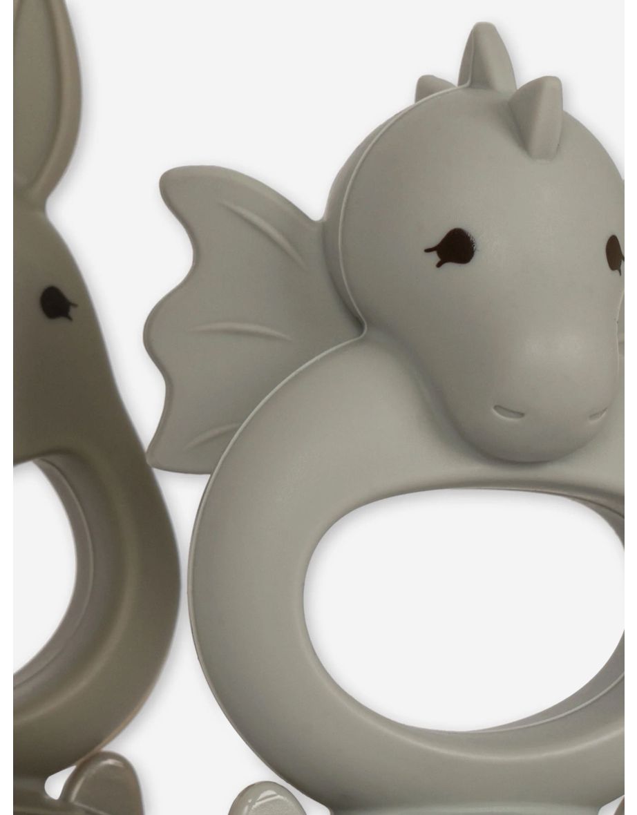 Baby Dragon And Bunny 2 Pack Fruit Feeding Pacifier in Multicolour - 3