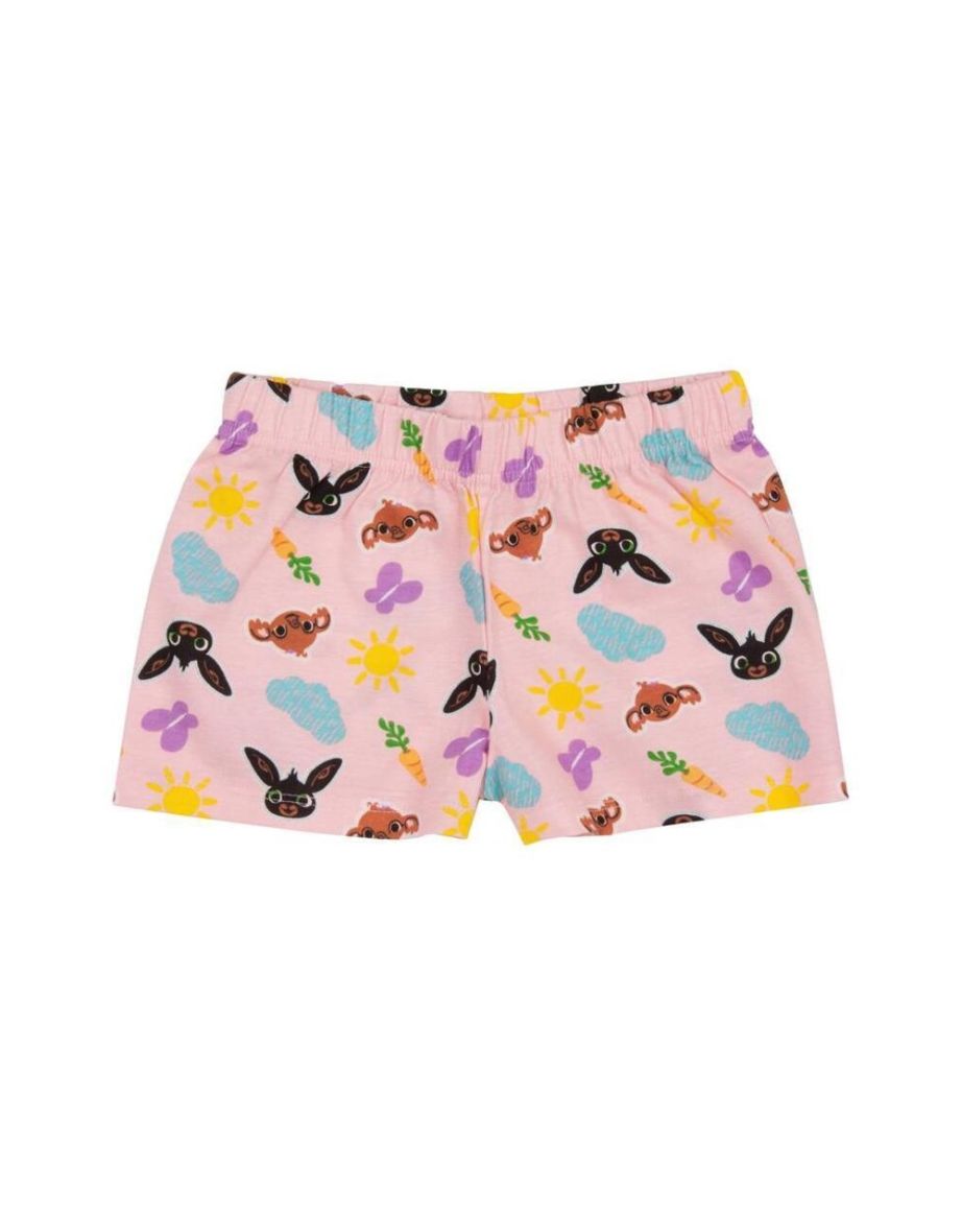 Bing Bunny Girls My Favouritist Things Short Pyjama Set - Pastel Pink/Mint - 3