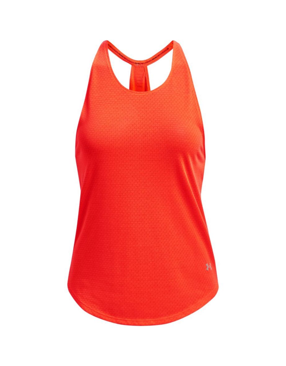 Women's Under Armour UA Streaker Run Tank in Orange