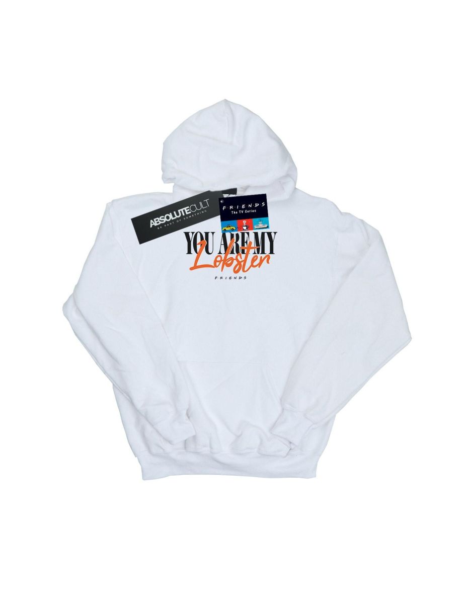 Friends Mens Lobster Soul Mates Hoodie - White