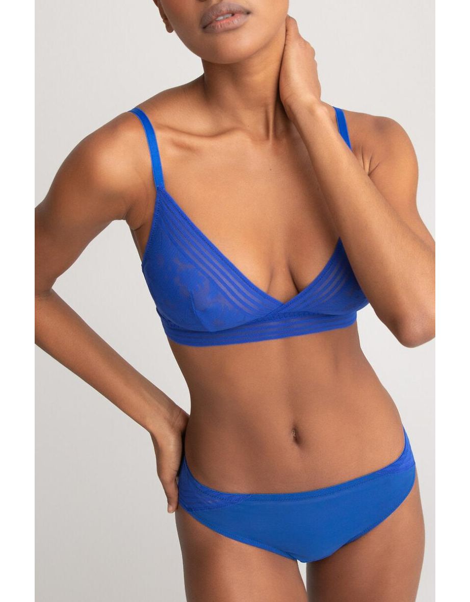 Tatoo Triangle Bra without Underwiring