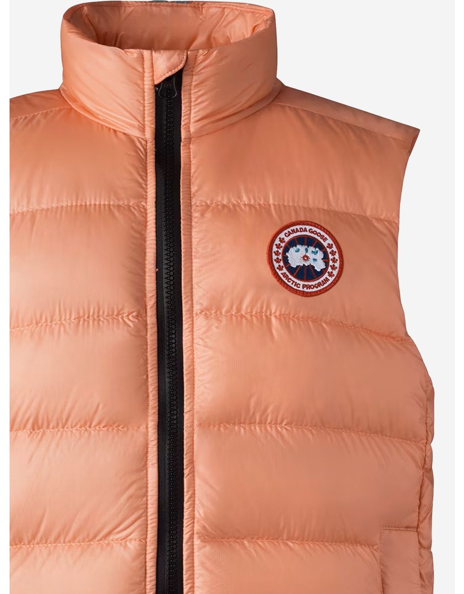 Canada Goose Girls Down Padded Crofton Gilet in Pink - 3
