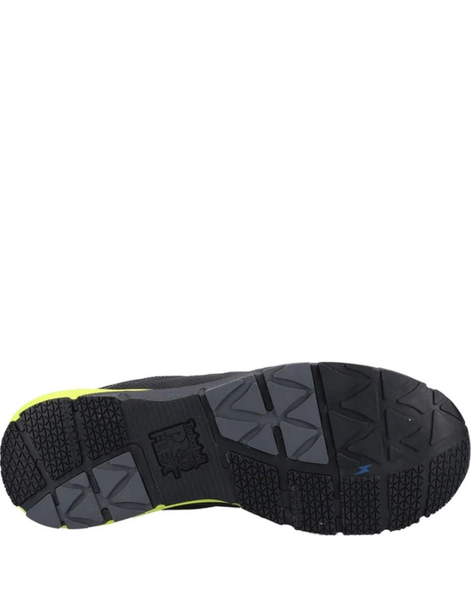 Timberland Mens Radius Work Trainers - Black/Hi Vis Yellow - 3