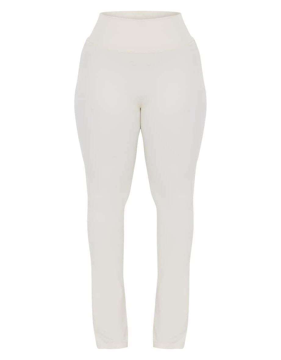 Shape Cream Active Sculpt Ruched Bum Flare Trousers - 4
