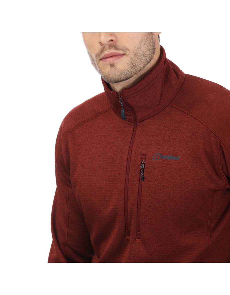 berghaus spitzer half zip sweat