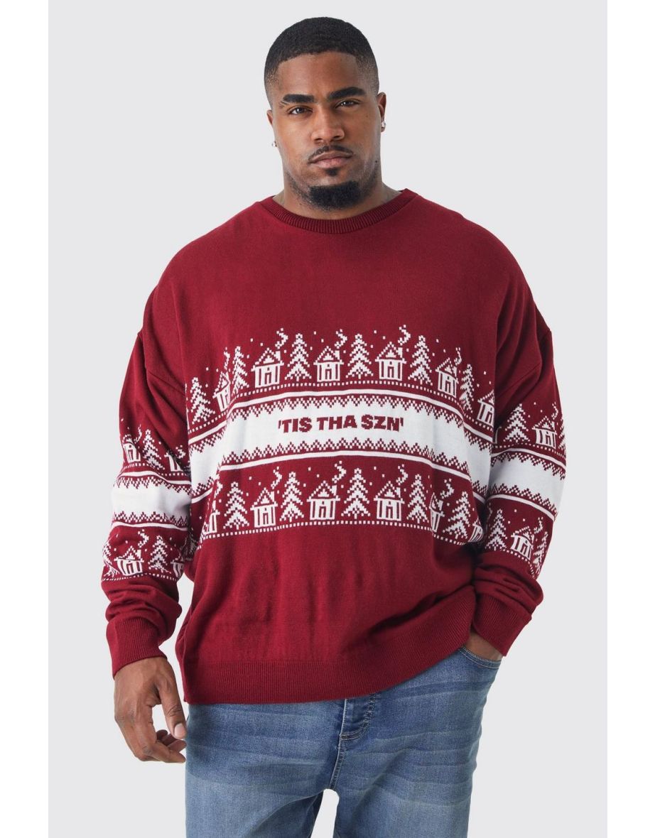 Boohooman 2024 christmas jumper