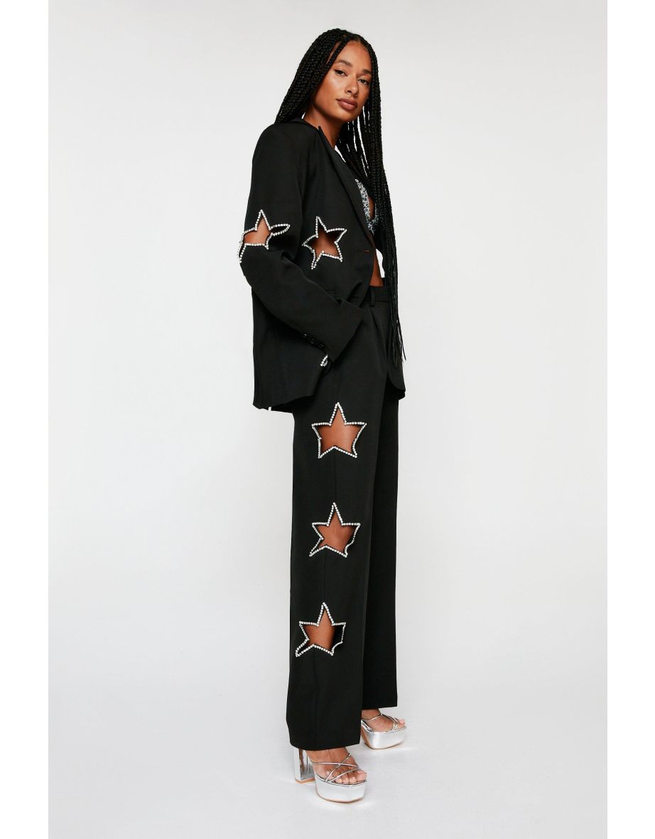Premium Star Embellished Trouser