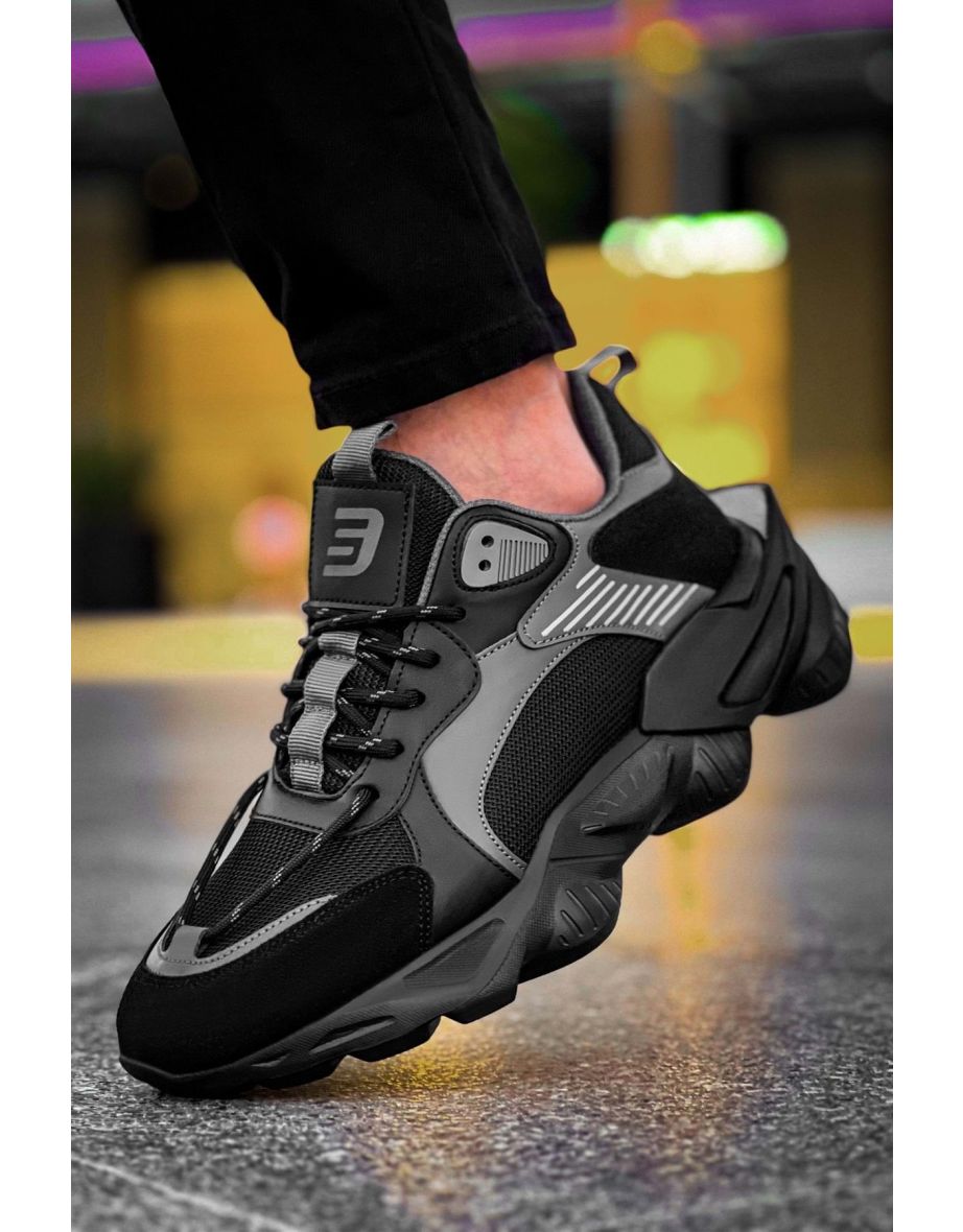 DS Floki Black Men's Sneakers - 1
