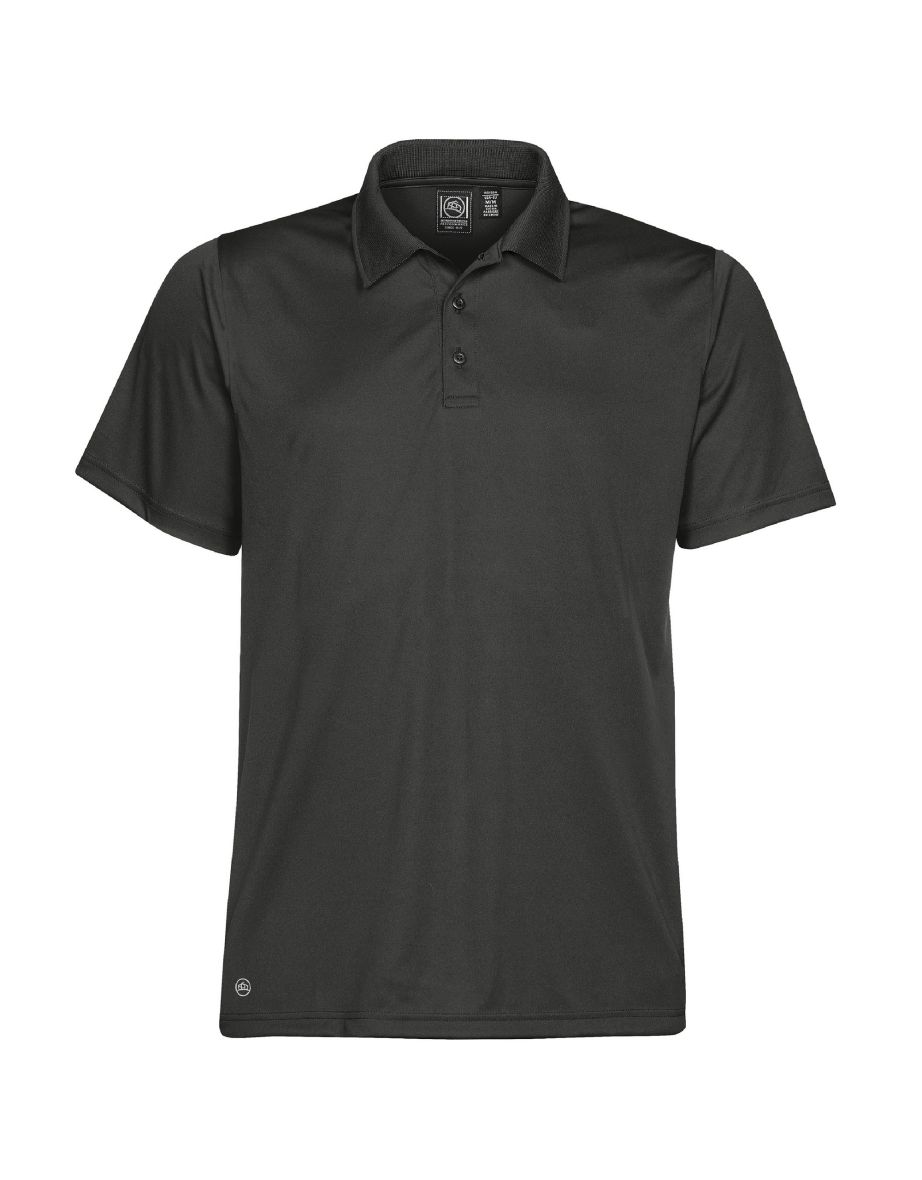 Stormtech Mens Eclipse H2X-Dry Pique Polo - Carbon