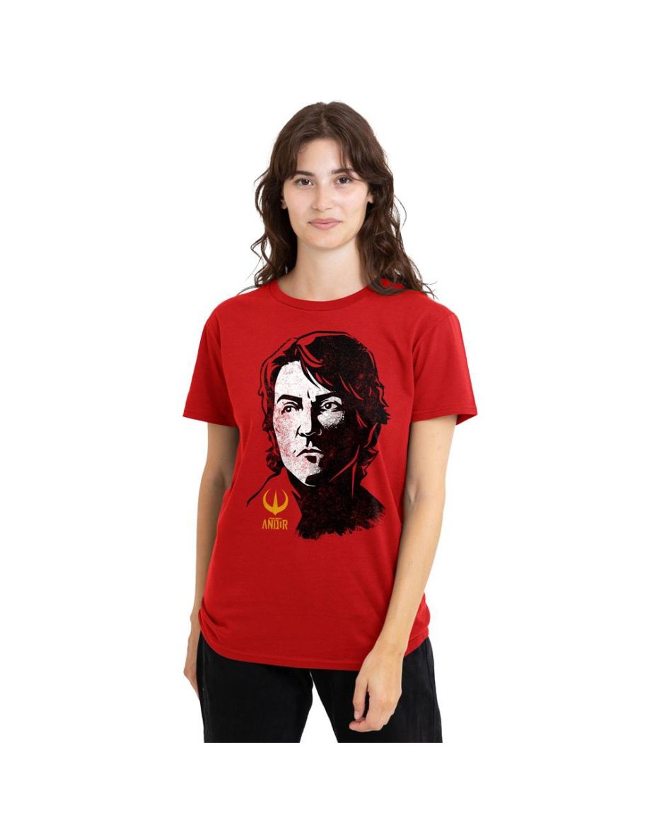 Star Wars: Andor Unisex Adult Viva T-Shirt - Red