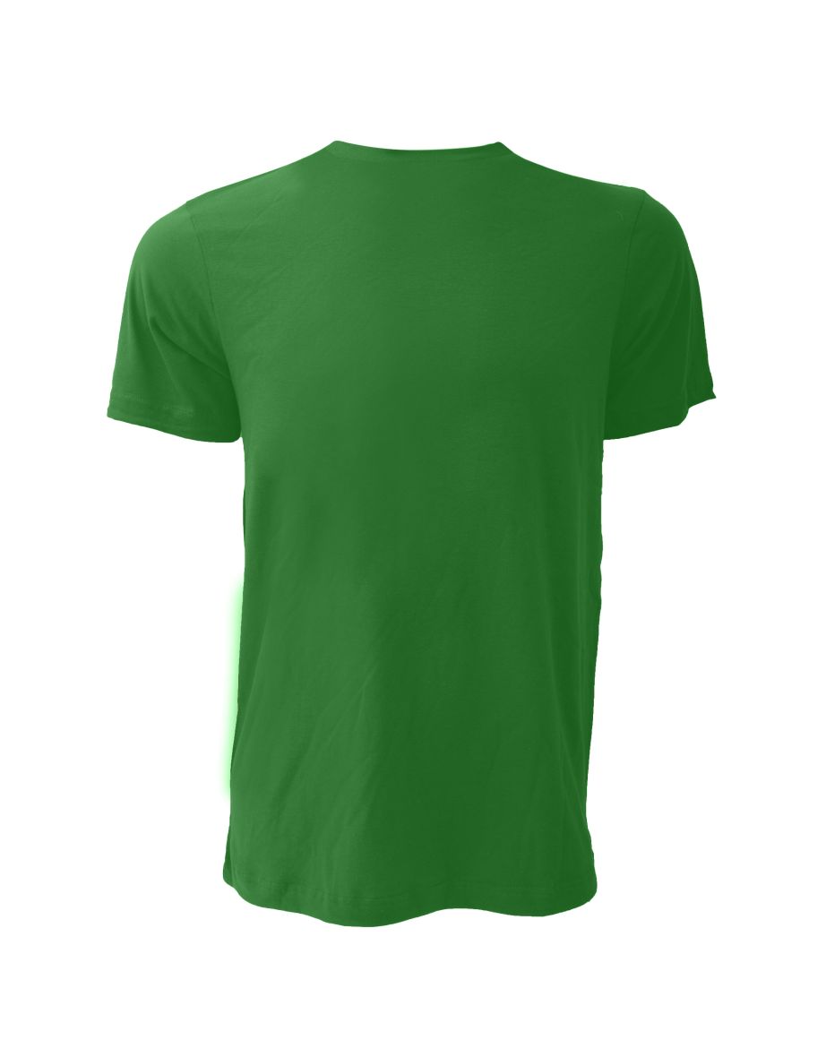 Canvas Unisex Jersey Crew Neck T-Shirt / Mens Short Sleeve T-Shirt - Forest Green - 2
