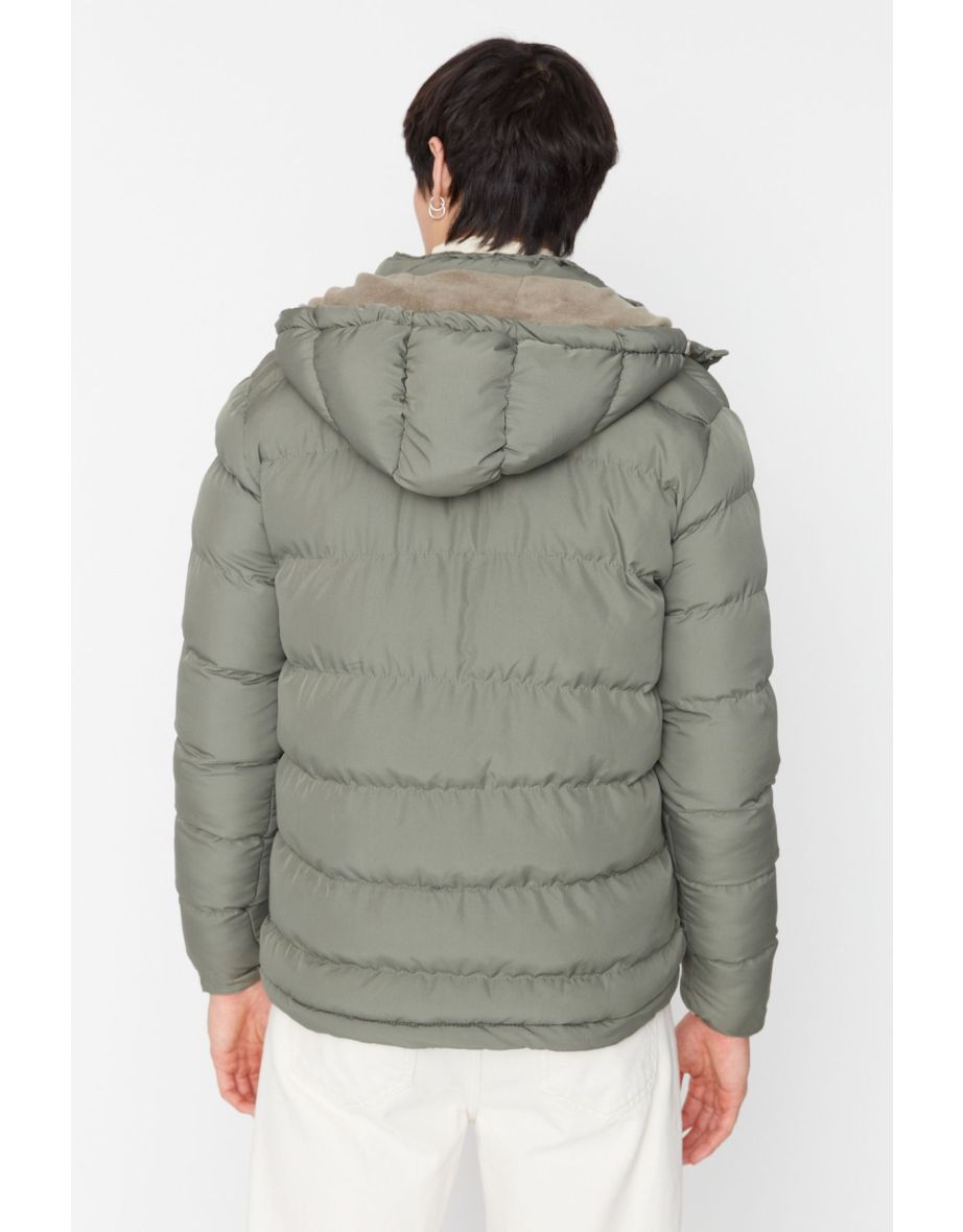 Winter Jacket - Khaki - Puffer - 5