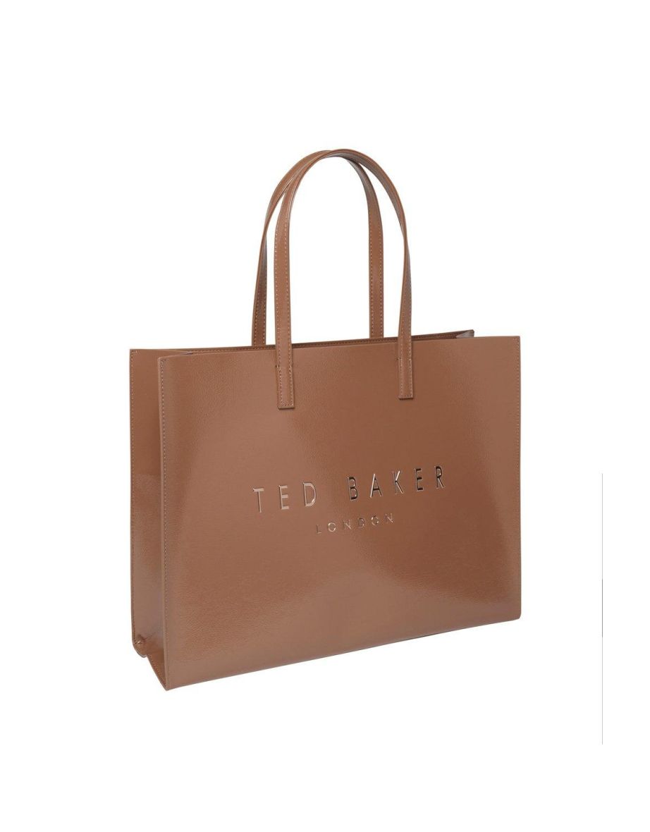 CRINKON MEDIUM TOTE TAUPE - taupe