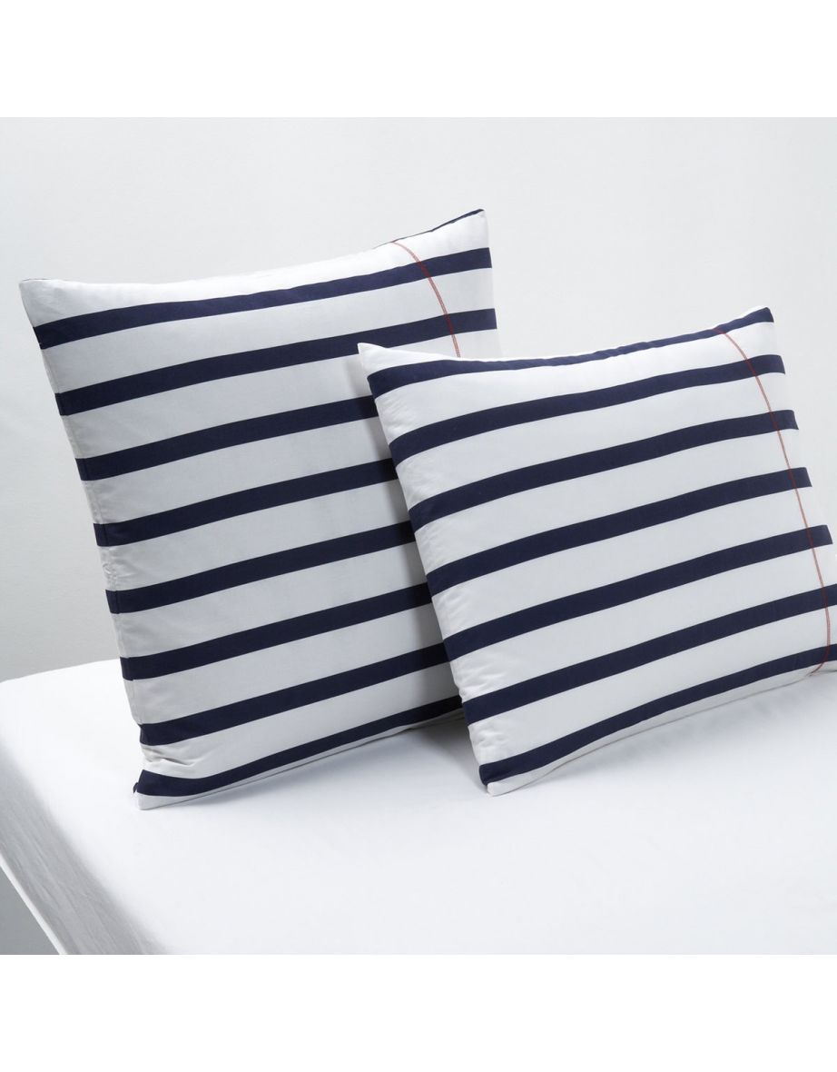 MALO Striped Cotton Pillowcase