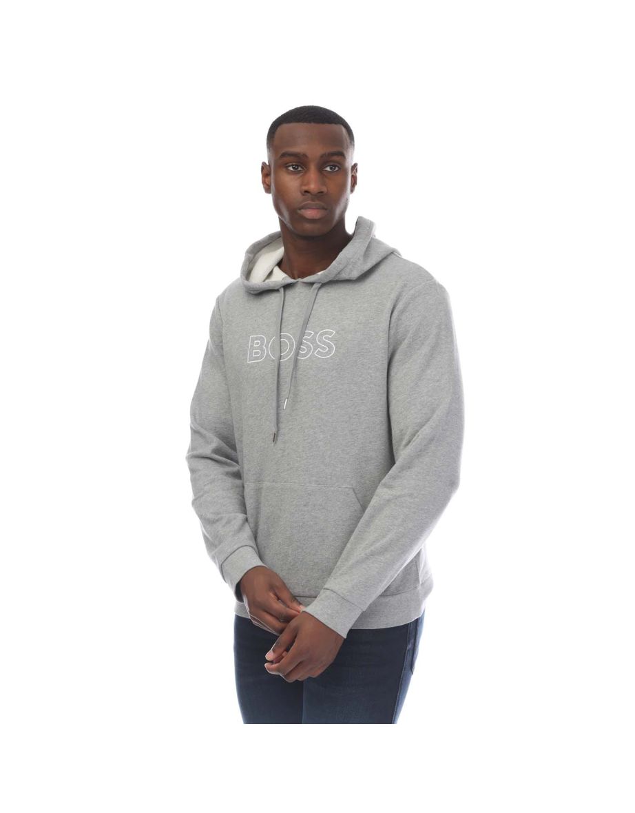 Men's Boss Limited Hoodie in Grey