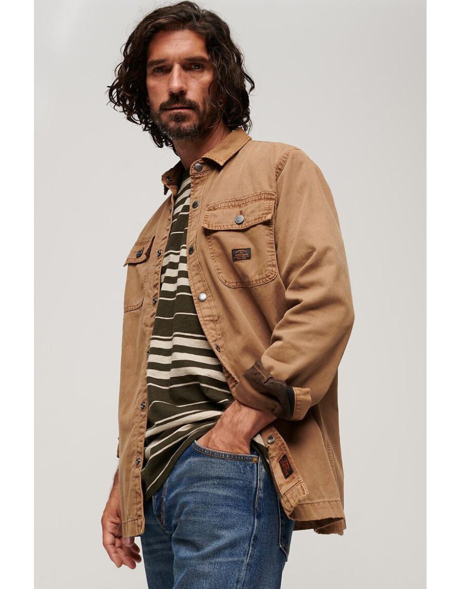 Cotton Utility Shacket